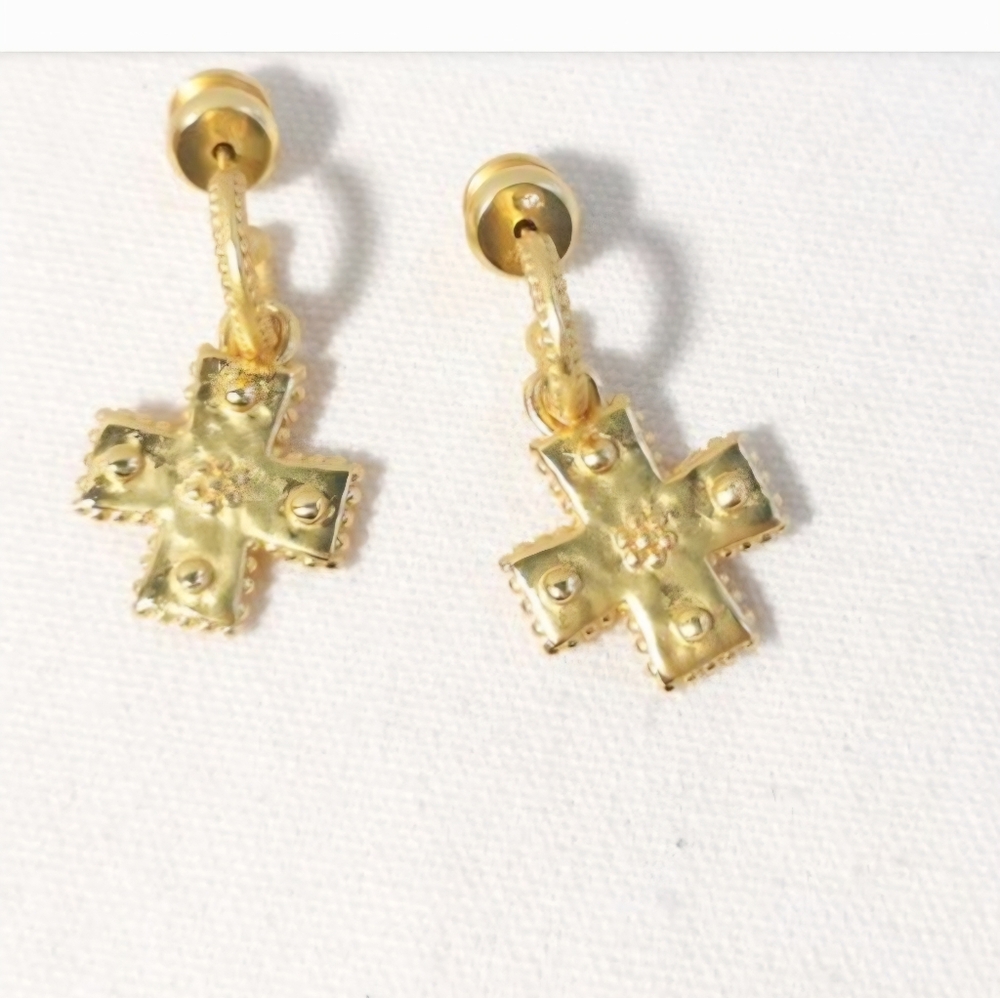 Julie Vos Canterbury Set- Necklace & Earrings  - Gold. NWOT